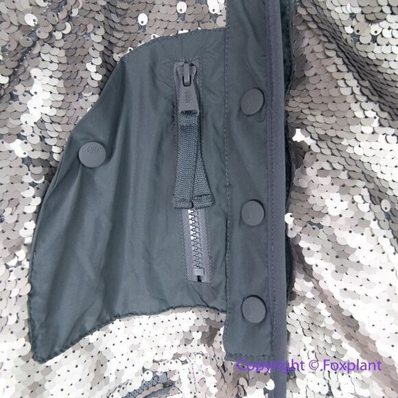 New! Free People Hit The Slopes Sequin Jacket, size S - Picture 9 of 16